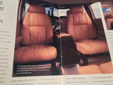1994 Piper Saratoga II HP TriFold Sales Brochure. 6 page, 7x11",