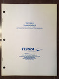 Terra TRT 250D Transponder Install Manual.