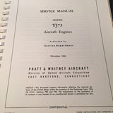 Pratt & Whitney YJ75 Engine Service Manual.