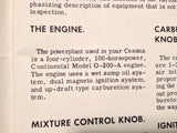 1959-1960 Cessna 150 Owner's Manual.