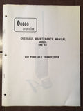 Terra TPX 10 Maintenance Manual.