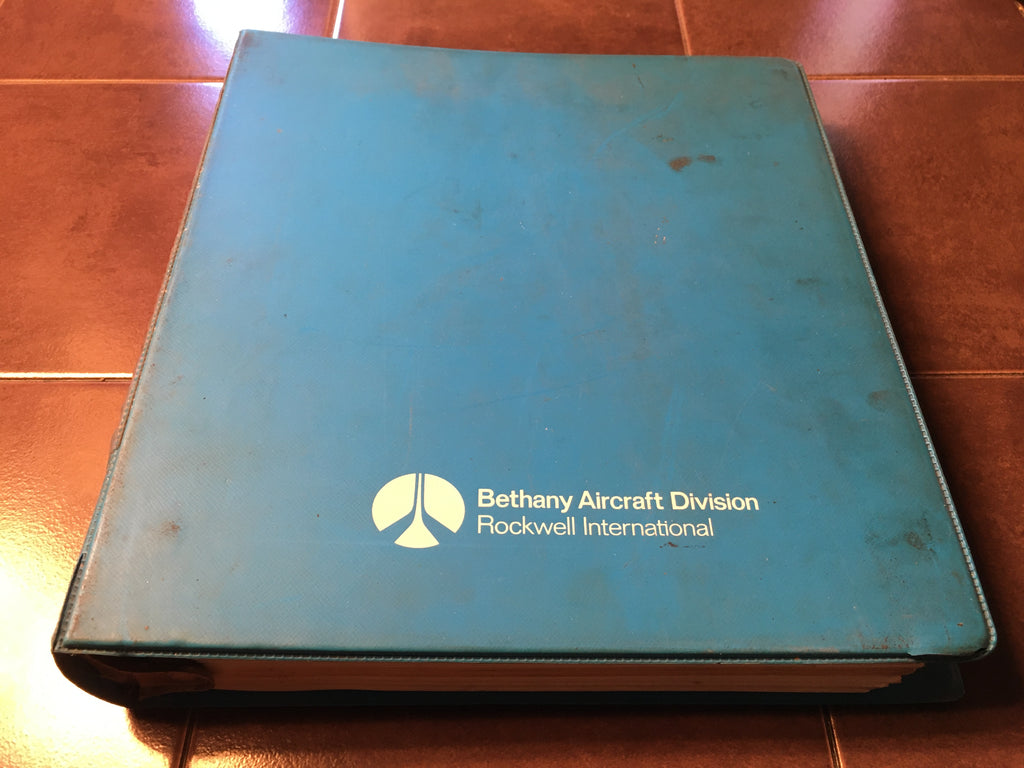 Rockwell Aero Commander 520, 560, 560A, 680, 560E, 680E, 720 & 500 Parts Manual.