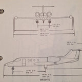 Century III Gates LearJet 35A & 36A  Pilot's Manual.  Circa 1977.