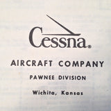 1963-1974 Cessna 172 Parts Manual.