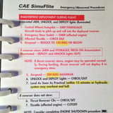 CAE SimuFlite Cessna Citation V Operating Handbook.