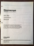 BFGoodrich Stormscope WX-900 Service & Parts Instruction Manual.
