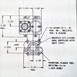 Vickers Electro-Mech EM-424 Series Fuel Shutoff Valve Overhaul & Parts Manual