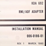 King KDA-692 RMI ADF Adapter Install manual.