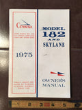 1975 Cessna 182 Skylane Owner's Manual.