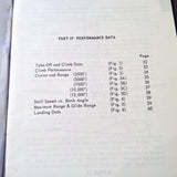 1964-1966 Mooney Super 21, Model M20E Owner's Manual.