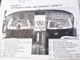 1964-1966 Mooney Super 21, Model M20E Owner's Manual.