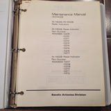 Bendix Radar Indicators IN-1302B & IN-1402B Service & Parts Manual.