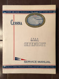 1966 Cessna 320D SkyKnight Service Manual.