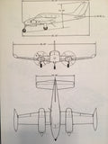 1966 Cessna 320D SkyKnight Service Manual.