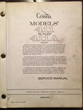1968 Cessna Model 411 and 411A Service Manual.
