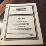 King KG-253 Horizon Gyro Install & Service Manual.
