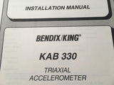 King KAB-330 Triaxial Accelerometer Install Manual.