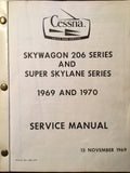 1969-1970 U206D TU206D P206D TP206D U206E TU206E P206E TP206E Service Manual
