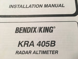 King KRA 405B Radar Altimeter Install Manual.