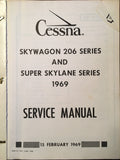 1969 Cessna U206D, TU206D, P206D & TP206D Service Manual.