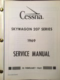 1969 Cessna 207 & T207 Service Manual.