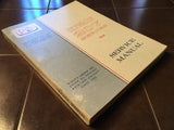 1969 Cessna 207 & T207 Service Manual.