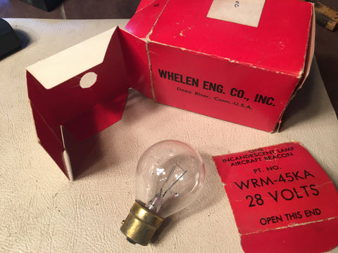 Whelen WRM-45K Bulb Lamp, new.