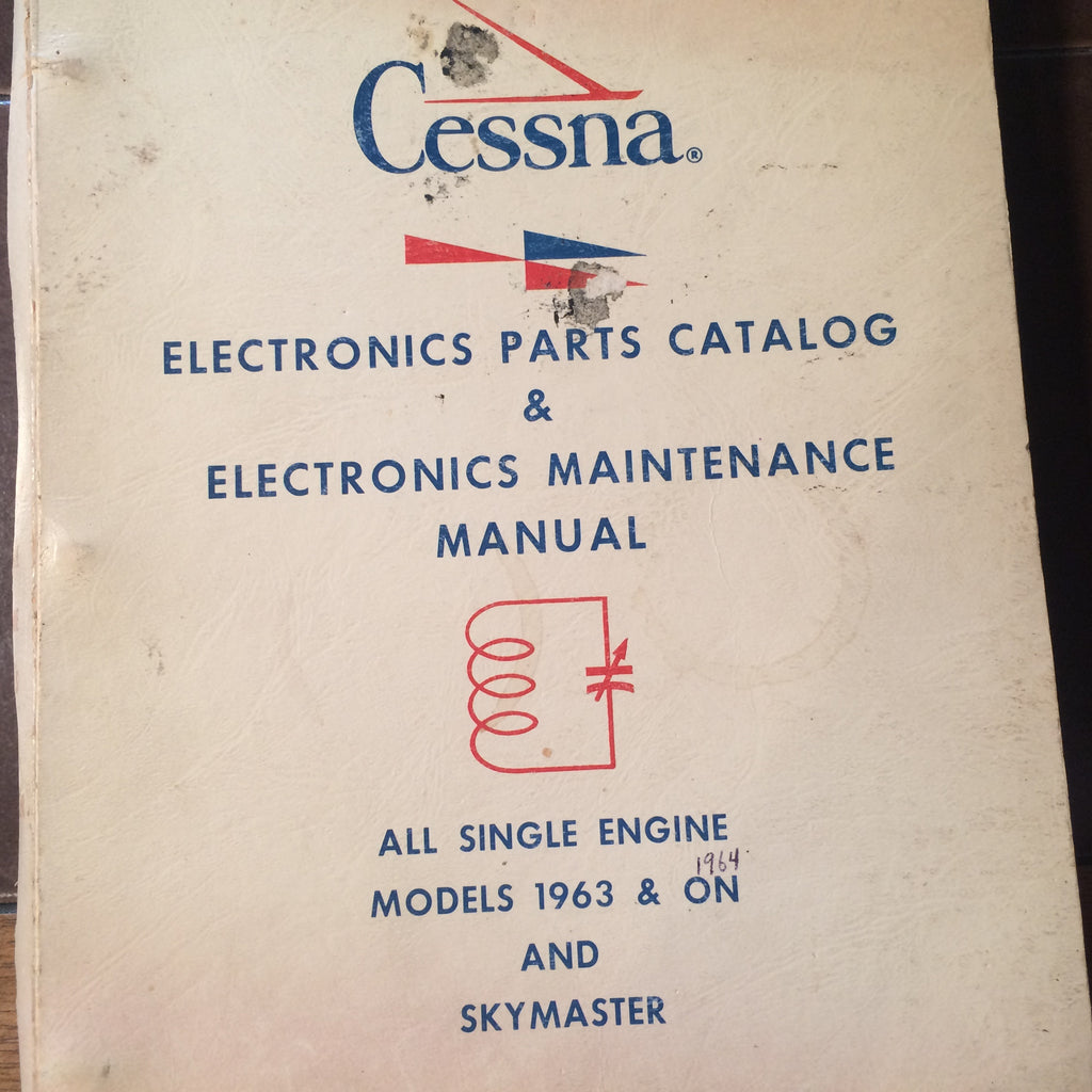 Factory Wiring Manual 1963-1964 Cessna All Single Engine and SkyMaster covers 150, 172, 180, 182, 185, 205, 210, 336.