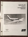 Piper Navajo PA-31 Pilot's Information Manual.