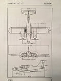 Piper Turbo Aztec C, PA-23-250 (six place) Owner's Handbook Manual.