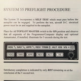 Stec S-tec System 55 Autopilot Pilot's Information Manual.