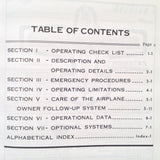 1970 Cessna 210 Centurion Owner's Manual.