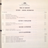 King KNR 601 and KNR 661 NAV RMI install manual.