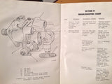 Bendix DP-T3 Fuel Control & AL-AC1 Governor Operation & Service Manual.  Circa 1978