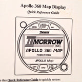 Apollo 360 MAP Display Quick Reference Guide.  Circa 1996.