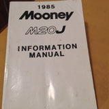 1985 Mooney M20J Pilot's Information Manual.