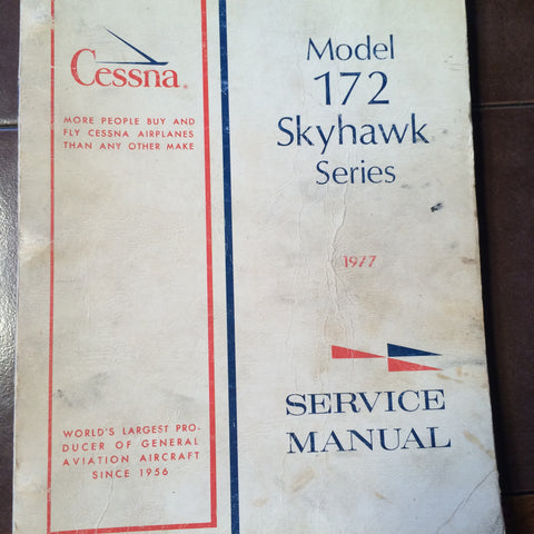 1977 Cessna 172N & F172N Service Manual.