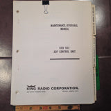 King KCU 582 ADF Control Service manual.
