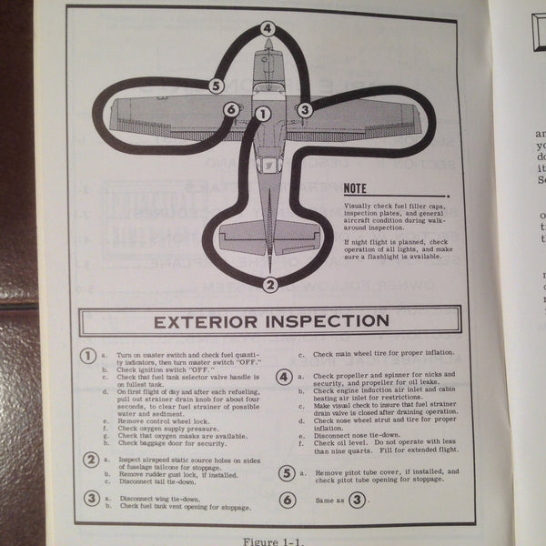1966 Cessna T210 Turbo Centurion Owner's Manual. – G's Plane Stuff