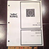 King KG 107 Directional Gyro Install Manual.