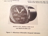1950 Kollsman Airspeed Indicators F-4, F-5 & L-4 Service Manual.