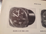 1950 Kollsman Airspeed Indicators F-4, F-5 & L-4 Service Manual.