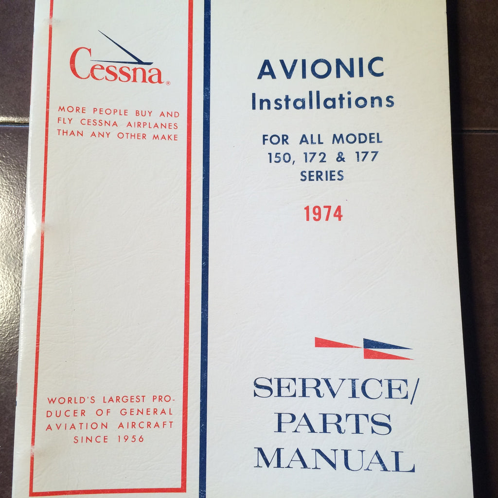 Factory Wiring manual for 1974 Cessna 150, 172, & 177.