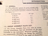 1954 Kollsman Machmeter A-1 Parts Manual.