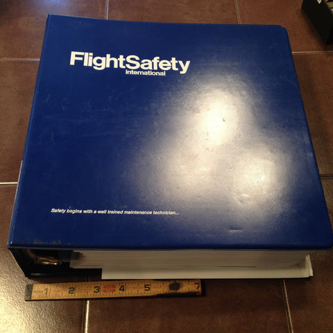 Flightsafety Learjet 60 Maintenance Training Manual.