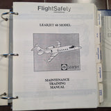 Flightsafety Learjet 60 Maintenance Training Manual.