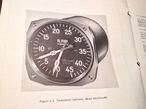 1957 GE Tachometer Indicators DJ-19 Overhaul Manual.