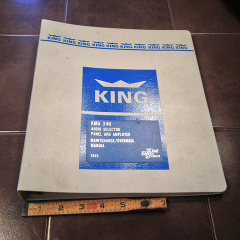 King KMA 24H Audio Service manual.