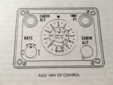 AiResearch Cabin Pressure Control 140506A & 140506B Service Manual.