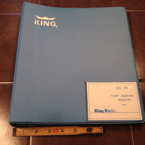 King Flight Command Indicator KCI-310 Overhaul Manual.